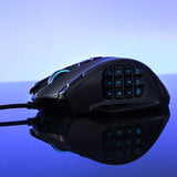 Redragon M908 IMPACT RGB LED MMO Mouse Laser Wired Gaming Mouse