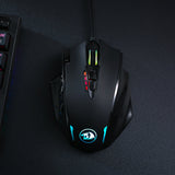 Redragon M908 IMPACT RGB LED MMO Mouse Laser Wired Gaming Mouse